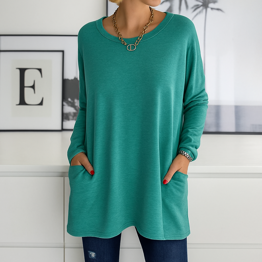 Krista – Mekana pamučna dugačka bluza