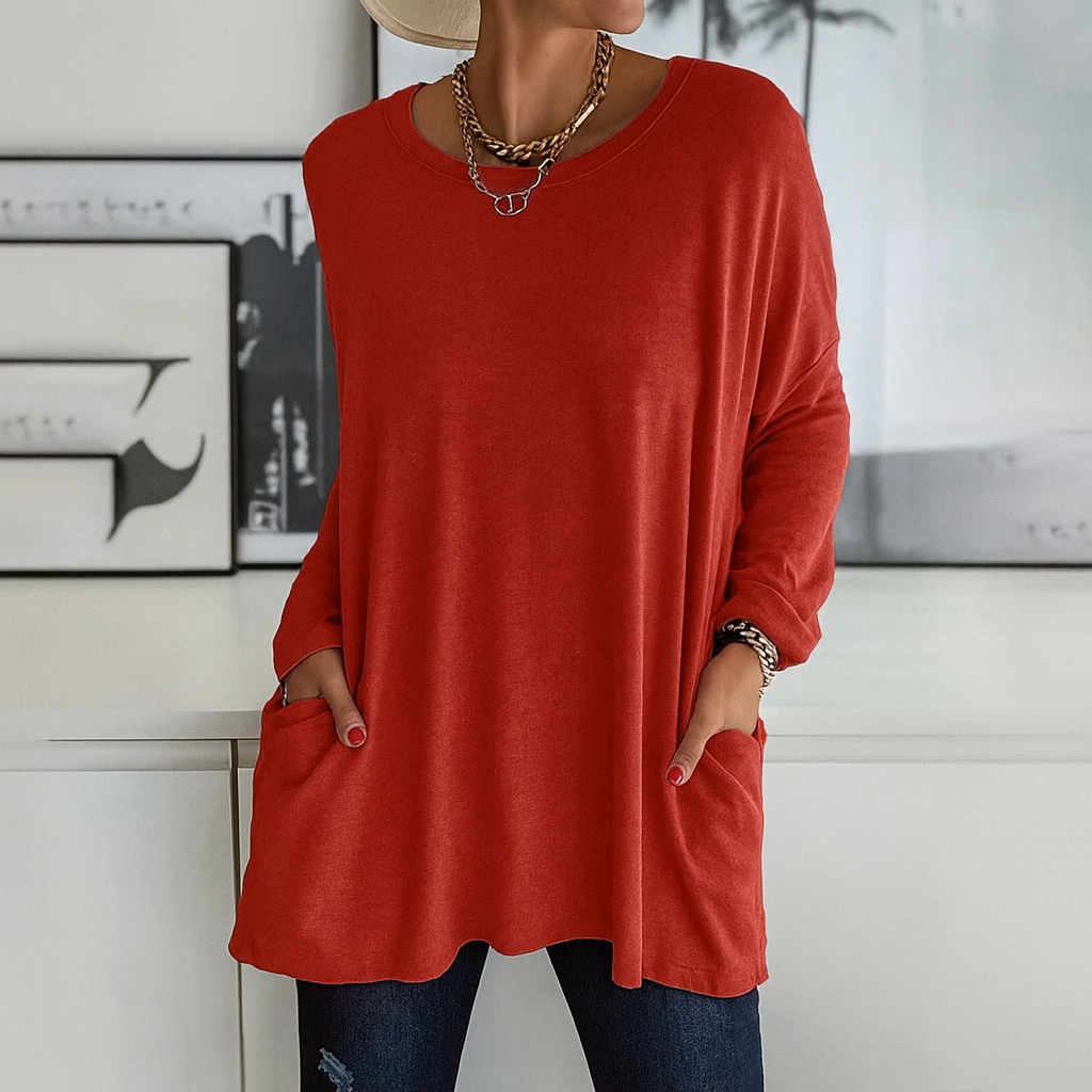 Krista – Mekana pamučna dugačka bluza