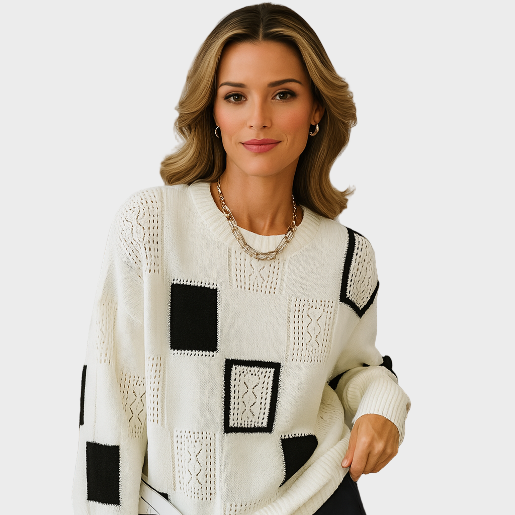 Ema – Elegantni Pleteni Pulover