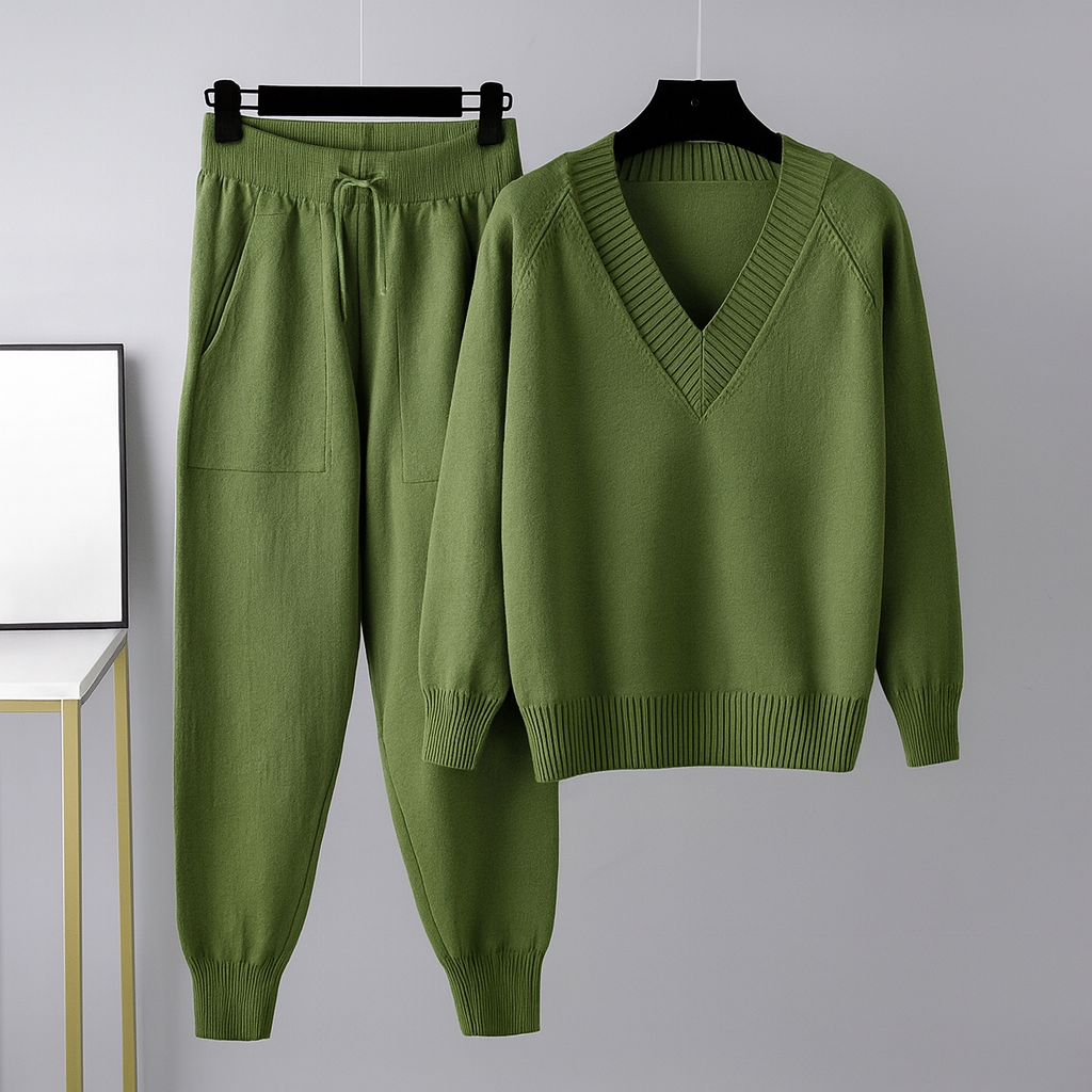Mirko – Udoban Meko Pleteni Lounge Set
