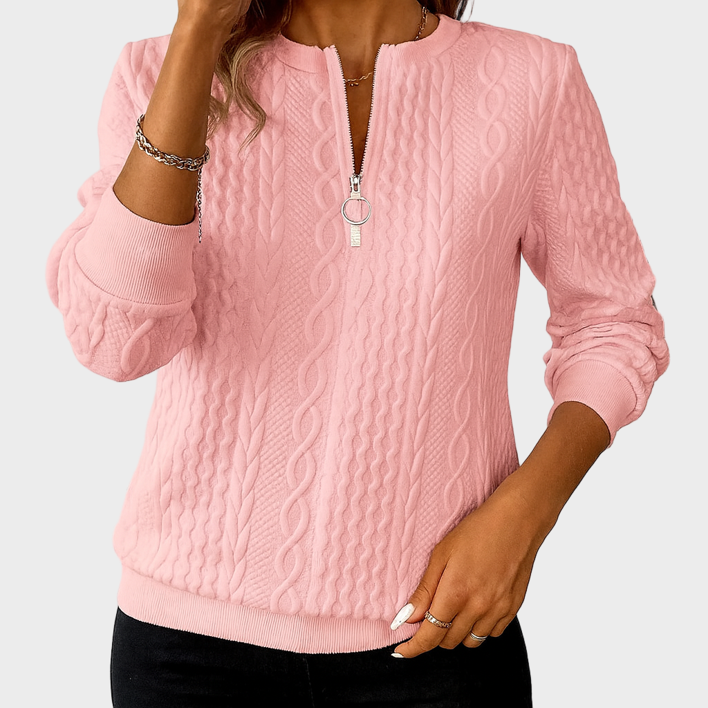 Jasmina – Mekani Pleteni Džemper