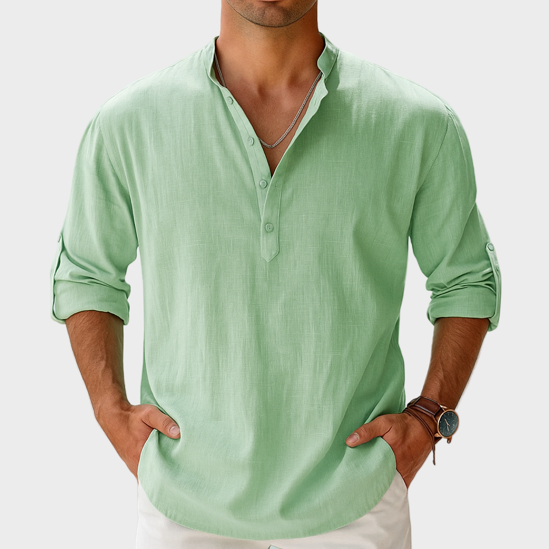 Lovro – Lagani Pamuk Bez Ovratnika