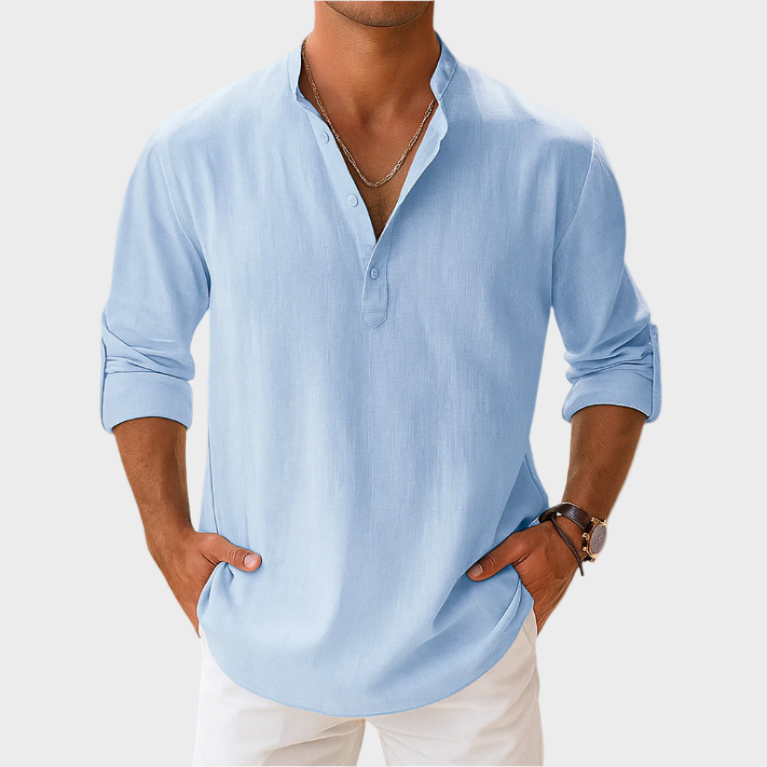 Lovro – Lagani Pamuk Bez Ovratnika