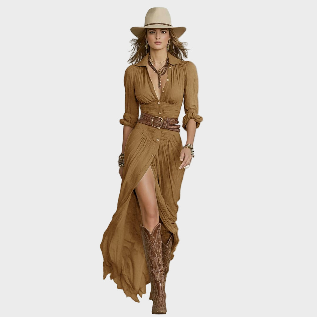 Lea – Boho Maxi Haljina
