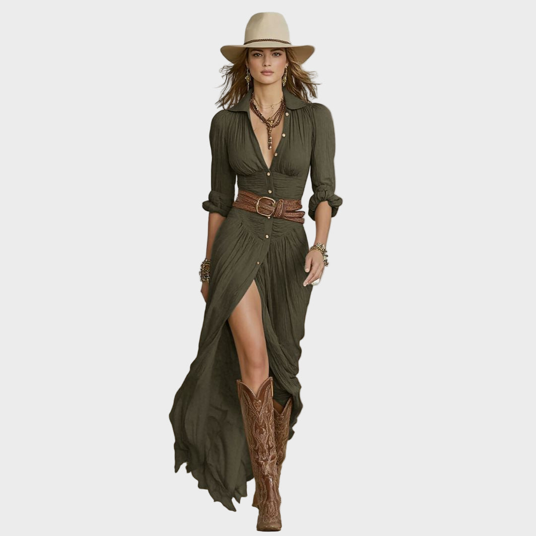 Lea – Boho Maxi Haljina