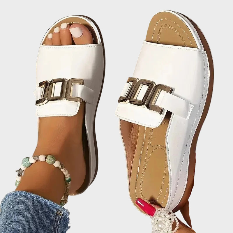 Jasmina – Elegantne Kožne Sandale