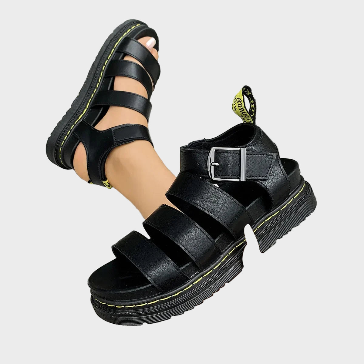 Mara – Elegantne gladiatorske kožne sandale