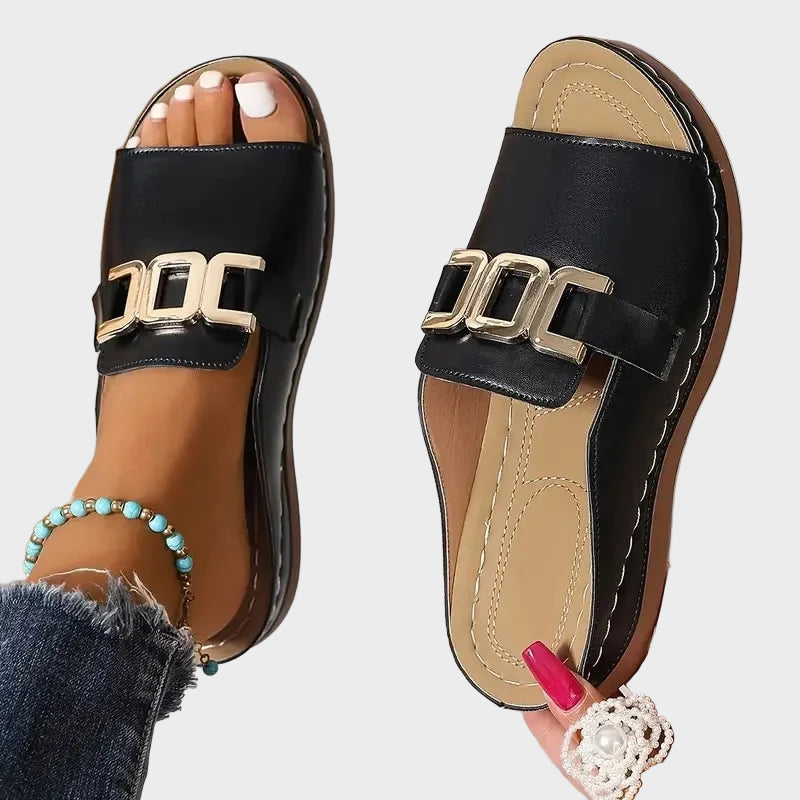 Jasmina – Elegantne Kožne Sandale