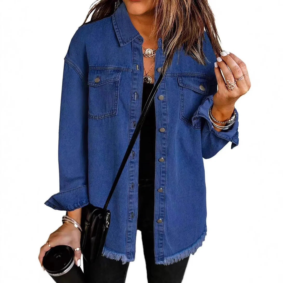 Bojana – Opuštena Denim Košulja