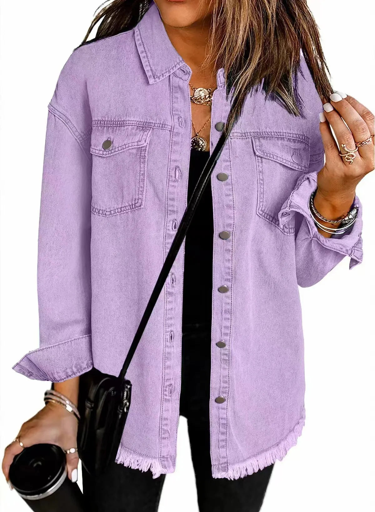Bojana – Opuštena Denim Košulja