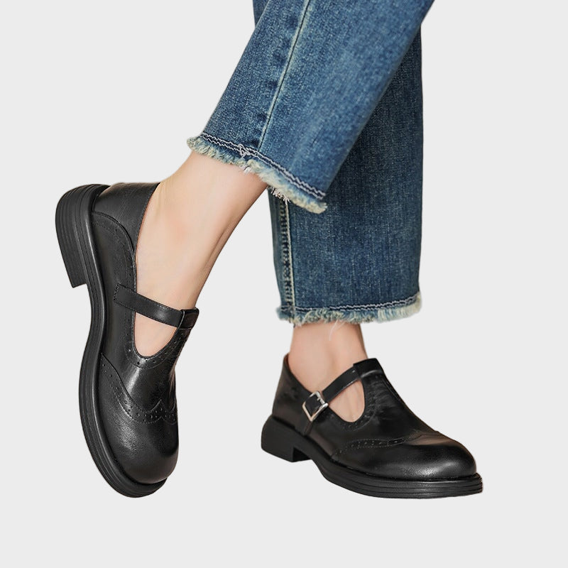 Maja – Klasične Mary Jane Sjajne Cipele