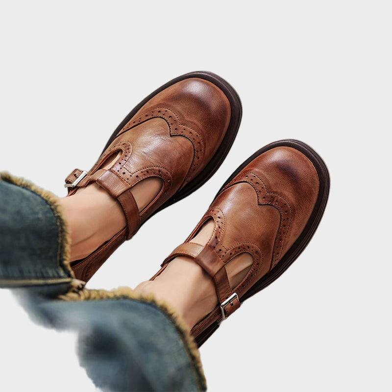 Maja – Klasične Mary Jane Sjajne Cipele