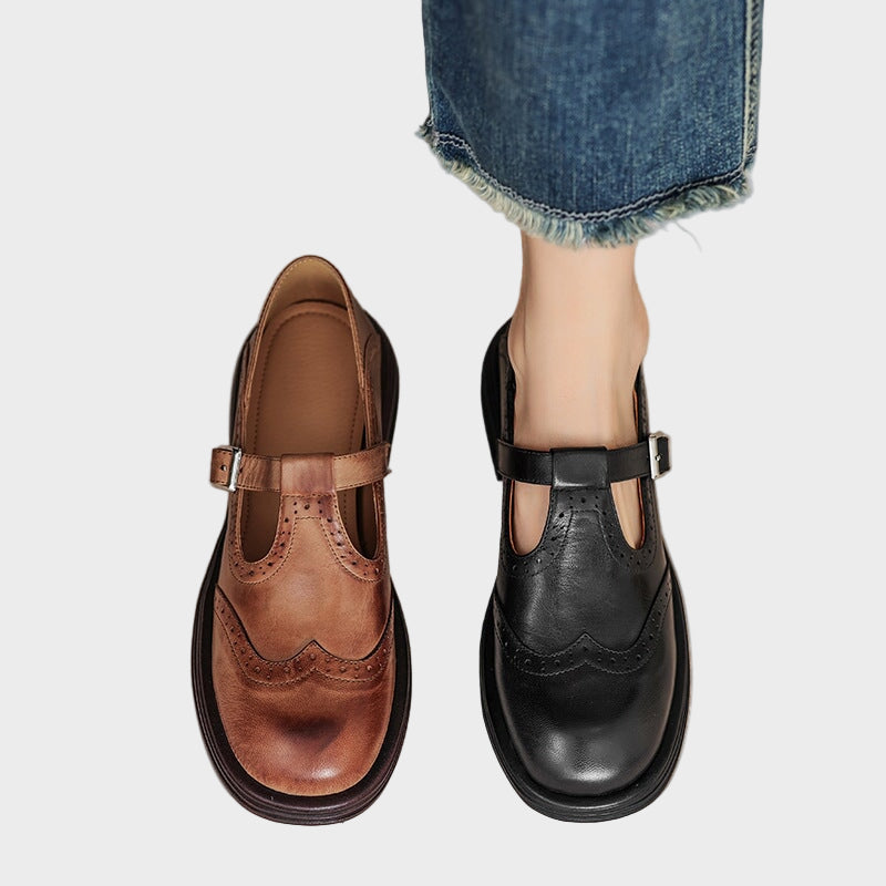 Maja – Klasične Mary Jane Sjajne Cipele