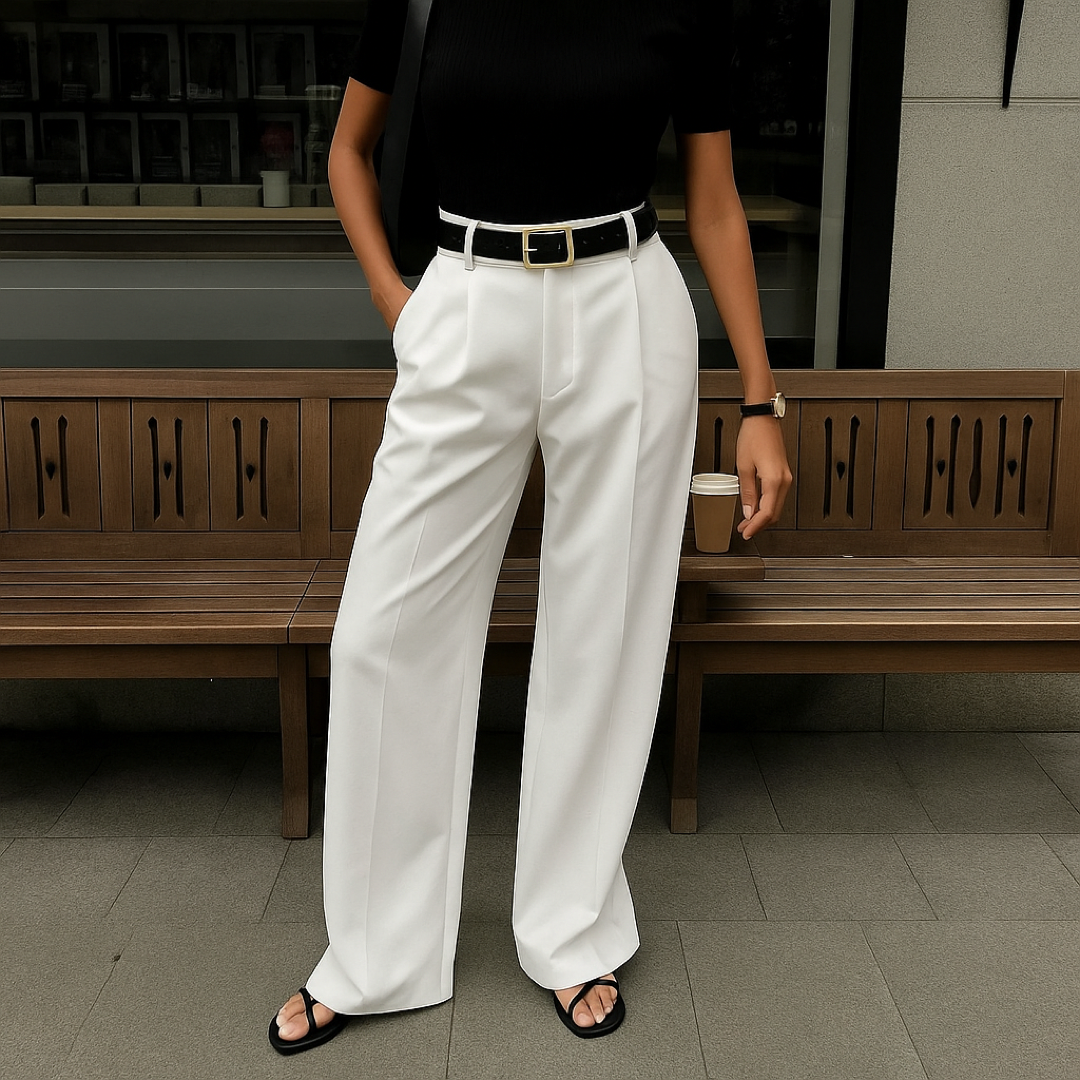 Ivona – Elegantne Bijele Hlače