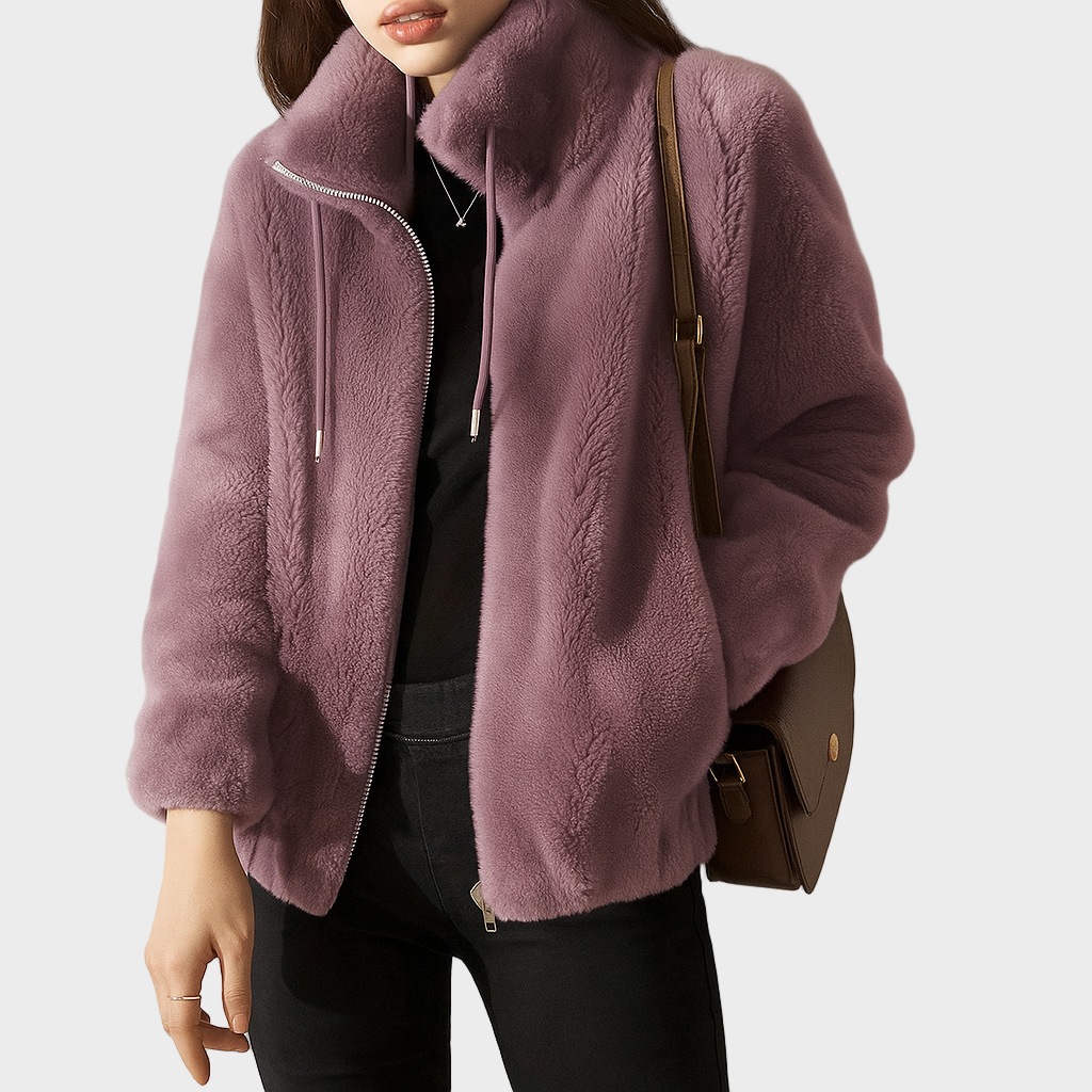 Lina – Mekana Jakna od Umjetnog Krzna