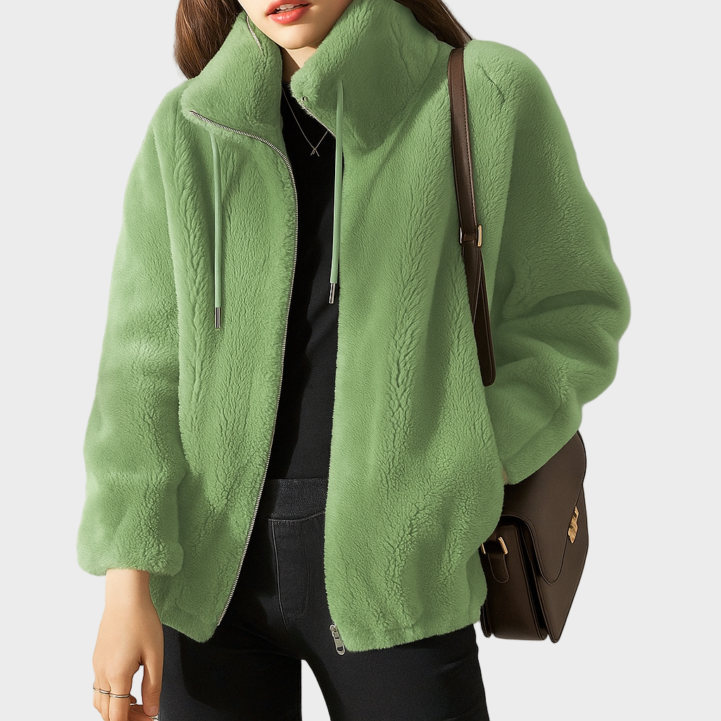 Lina – Mekana Jakna od Umjetnog Krzna