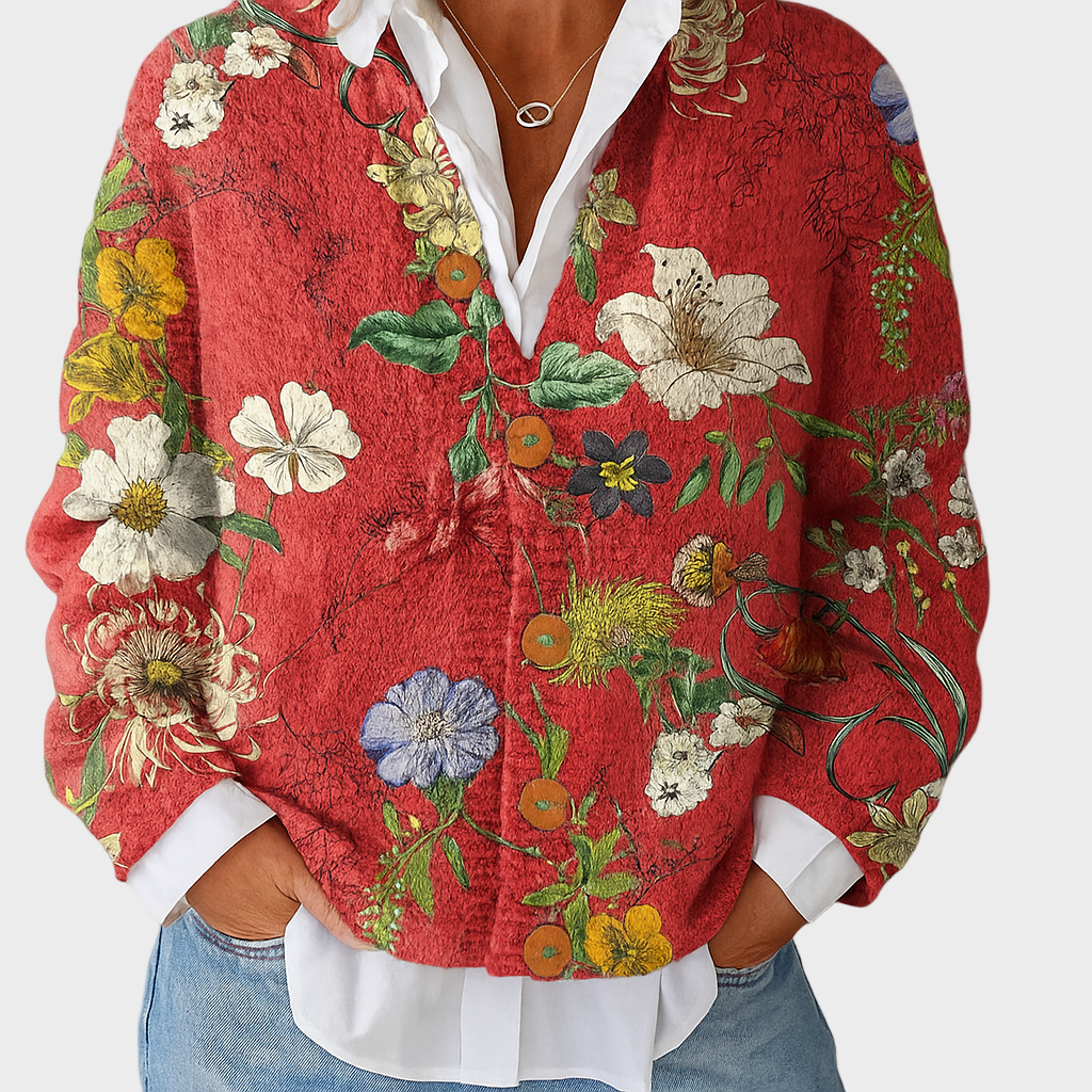 Mila – Elegantni Pleteni Kardigan