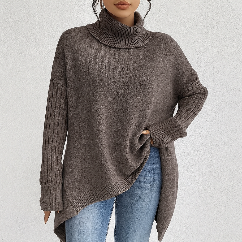 Tina – Udobna Oversized Dolčevita