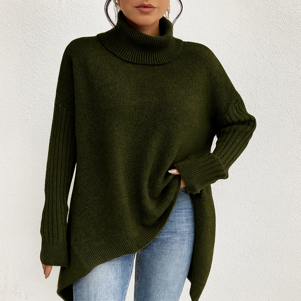 Tina – Udobna Oversized Dolčevita