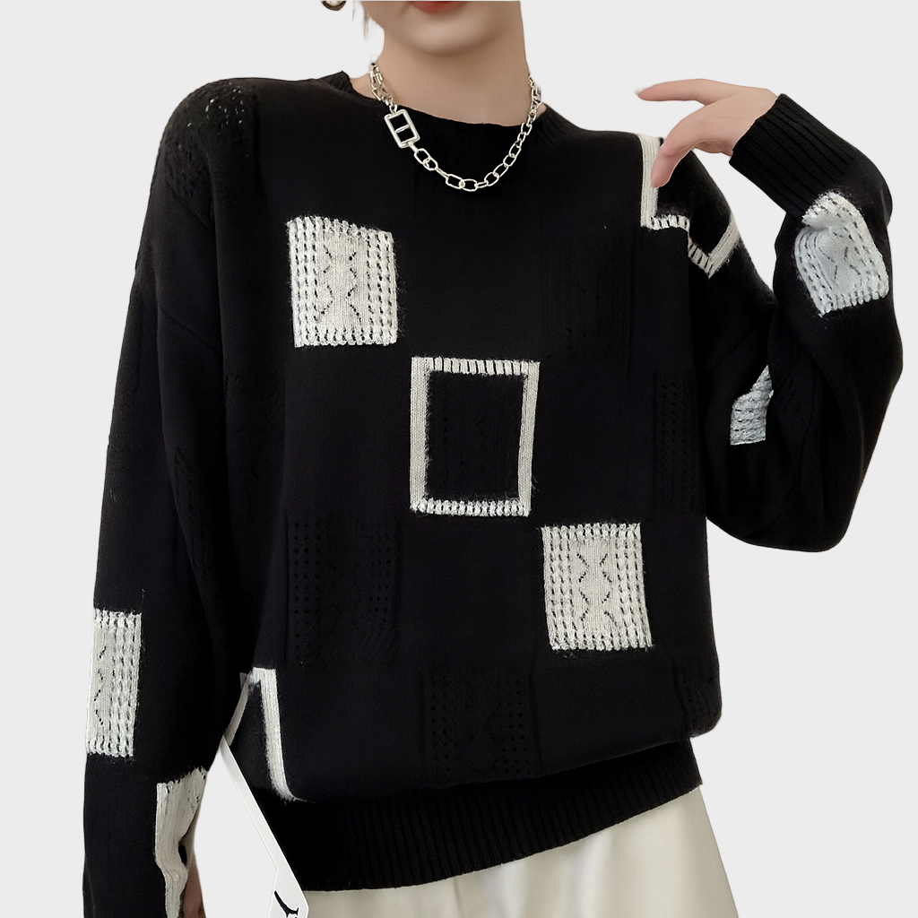 Ema – Elegantni Pleteni Pulover