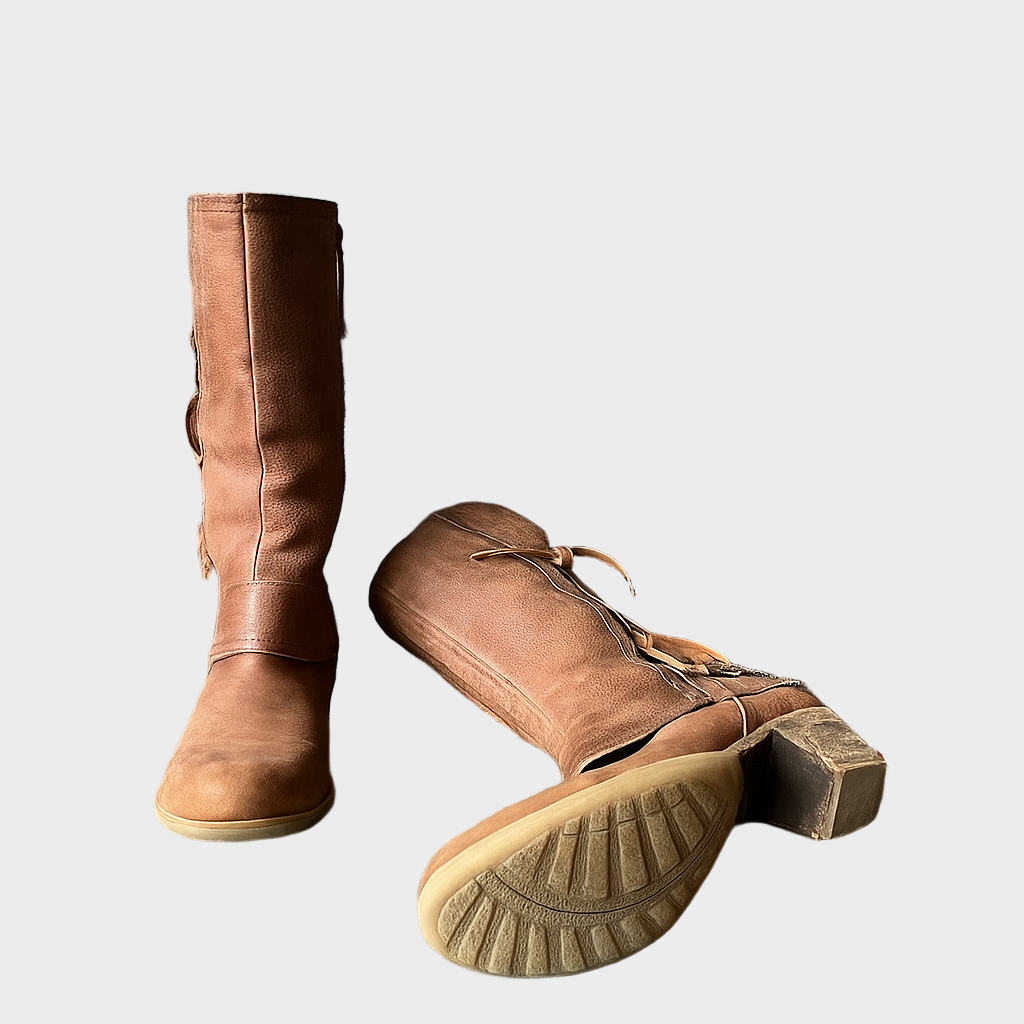 Iva – Ortopedske Kožne Čizme do Polovice Lista