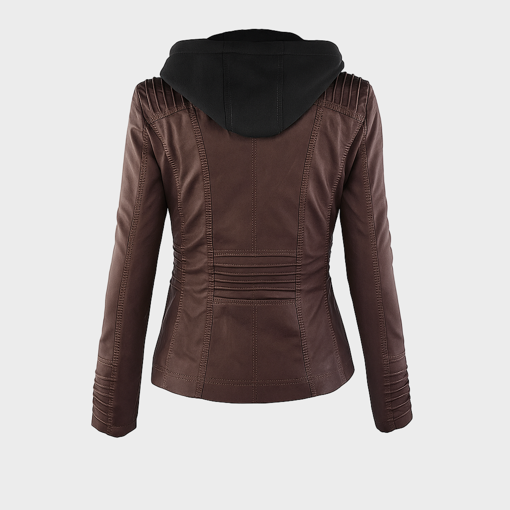 Mia – Ženska Kožna Jakna