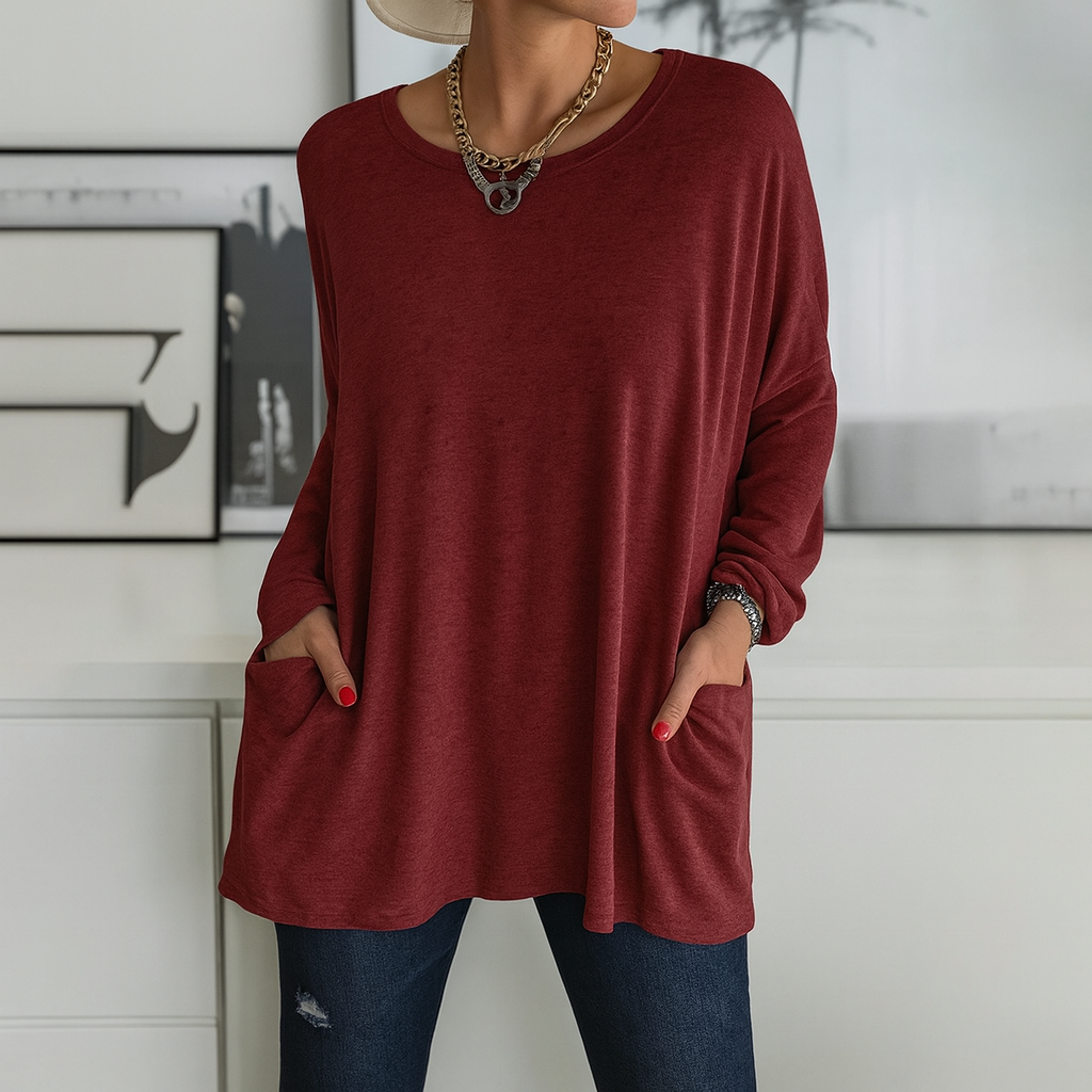 Krista – Mekana pamučna dugačka bluza