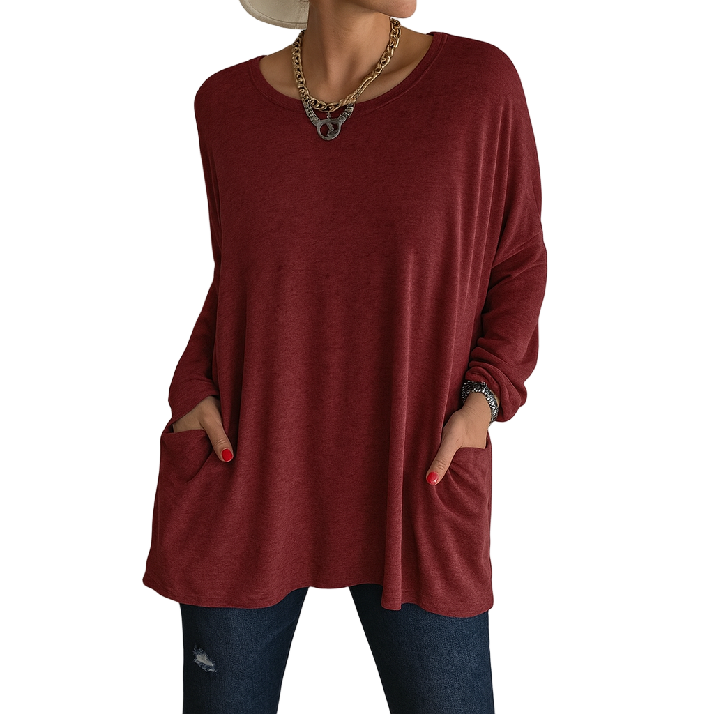 Krista – Mekana pamučna dugačka bluza