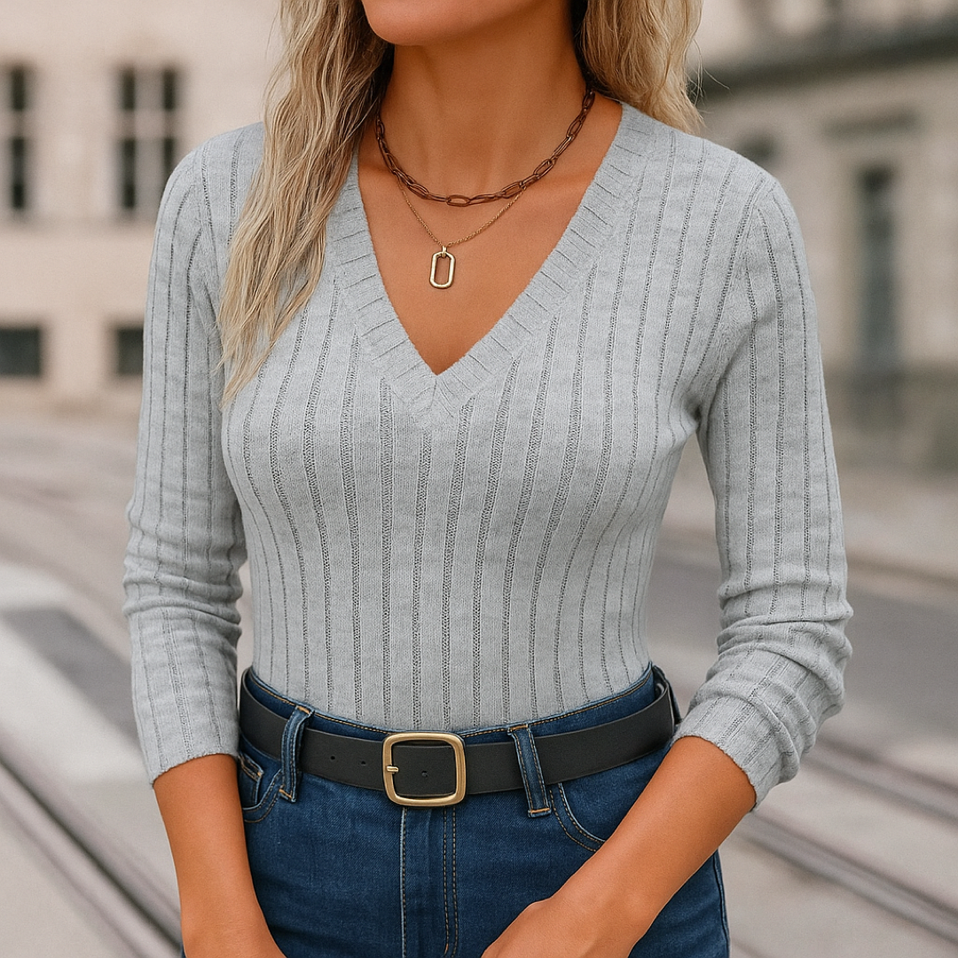 Nina – Elegantni Mekani Pleteni Pulover